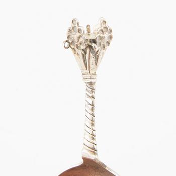 Supsked silver Karlskrona möjligen Benedict Stechau (verksam 1705-1712).