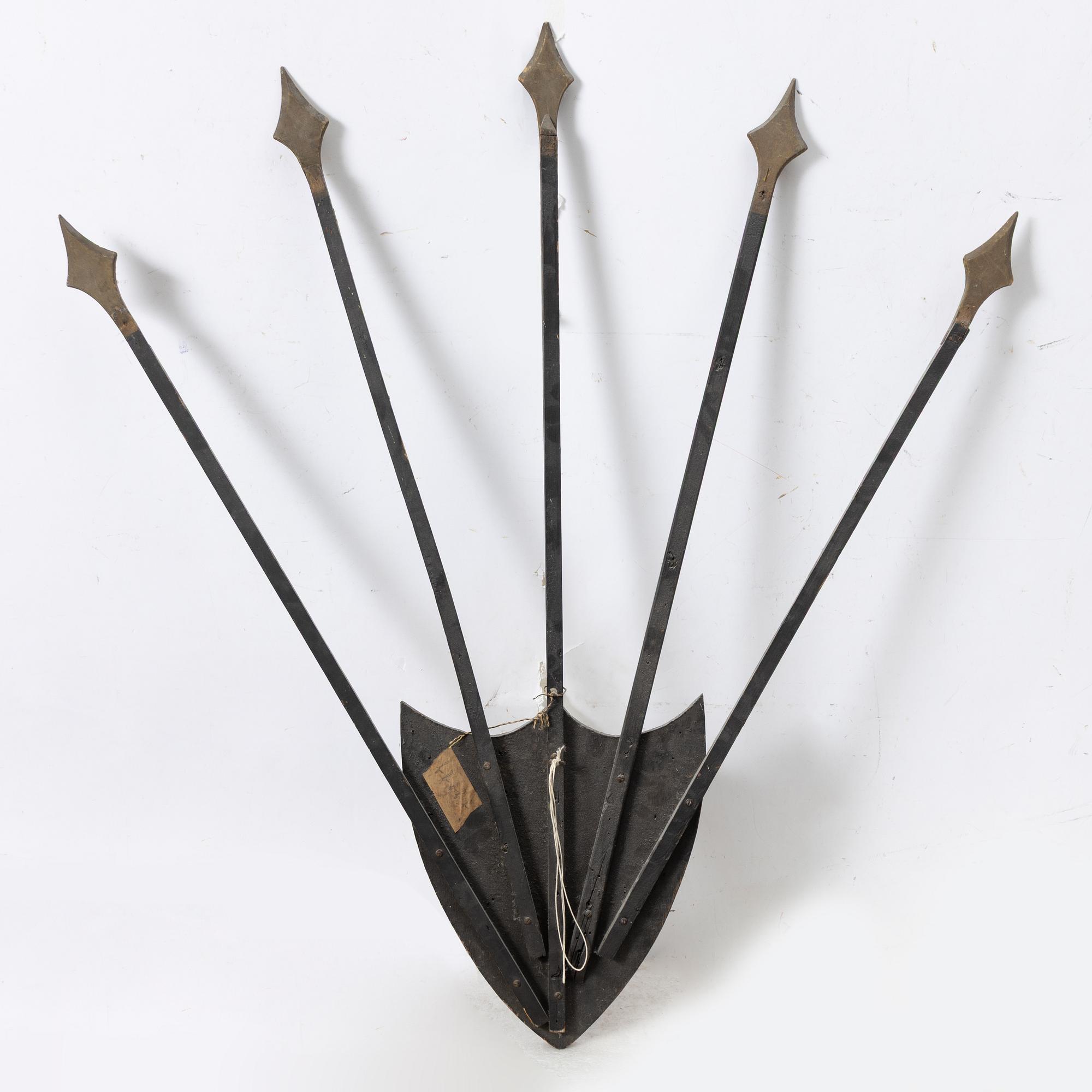 Dekorationssköld, tidigt 1900-tal.