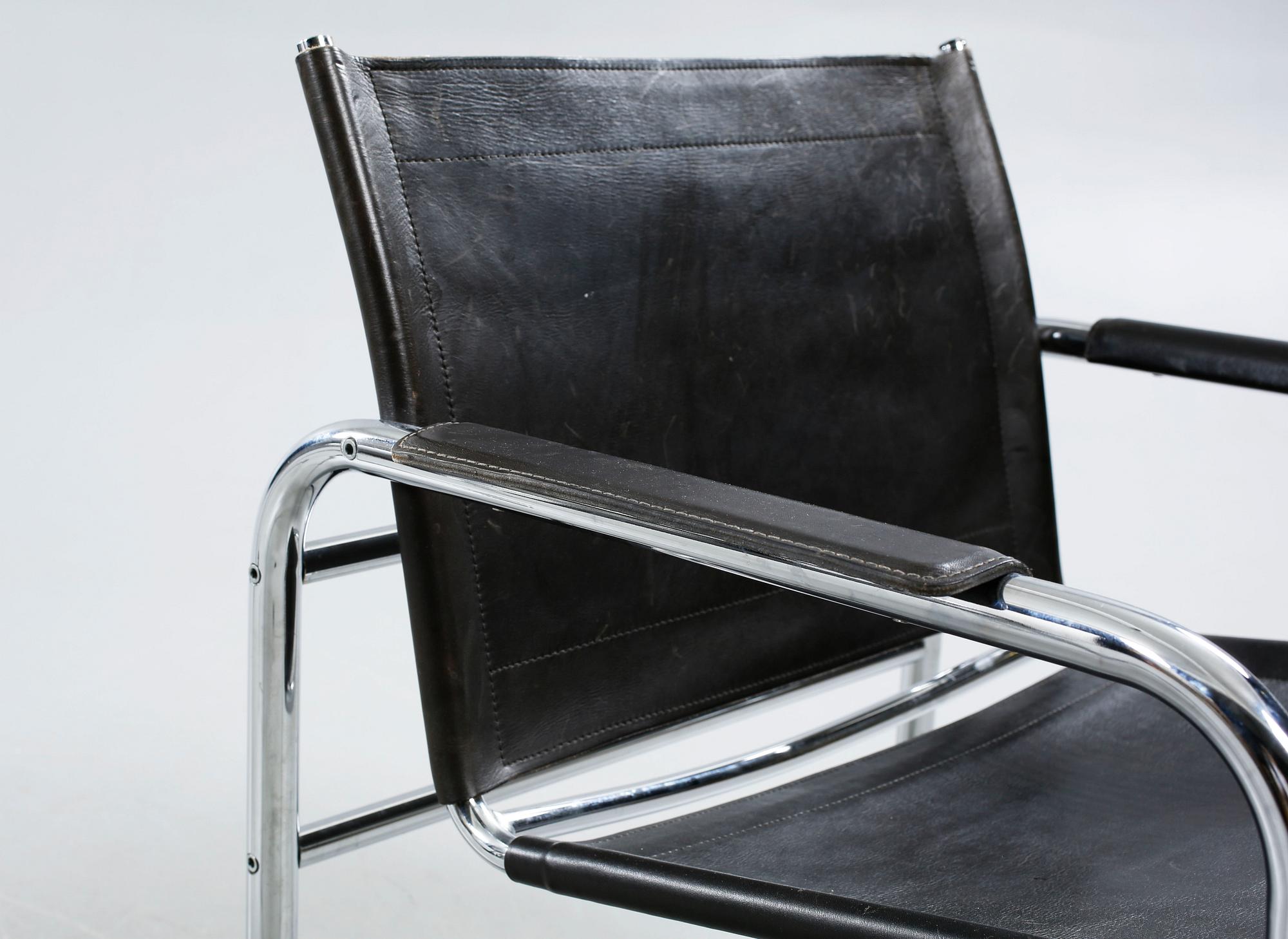 A pair of "Kointe" arm chairs by Tord Björklund, Ikea, late 20th century.