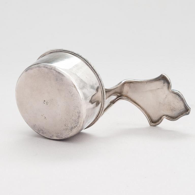 N.M. Bobir, a parcel-gilt silver covsh, Saint Petersburg, ca. 1908.