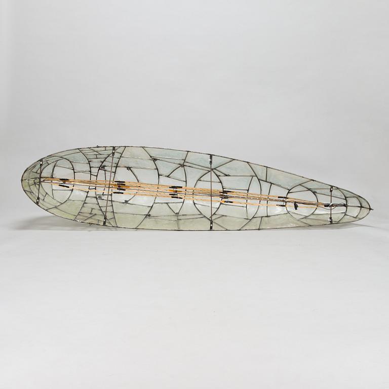 Stefan Lindfors, valoveistos / seinävalaisin, "Mother", signeerattu Stefan Lindfors 2011.