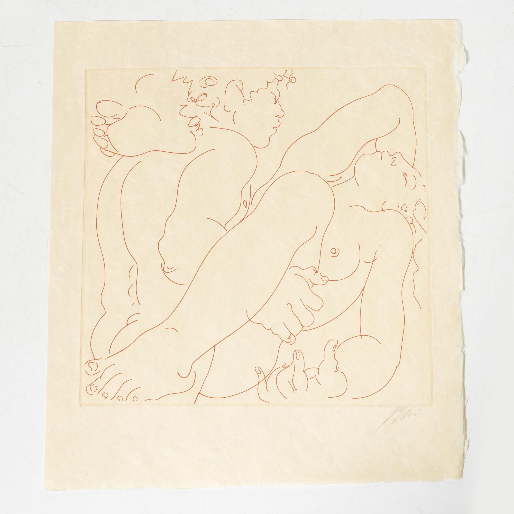 Hans Erni, "Chansons Pour Elle".