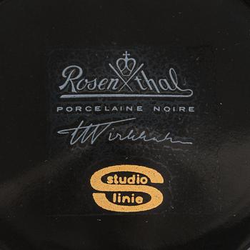 Tapio Wirkkala, a 7-piece porcelain 'Variation' espresso service Rosenthal, Studio-line, Germany.