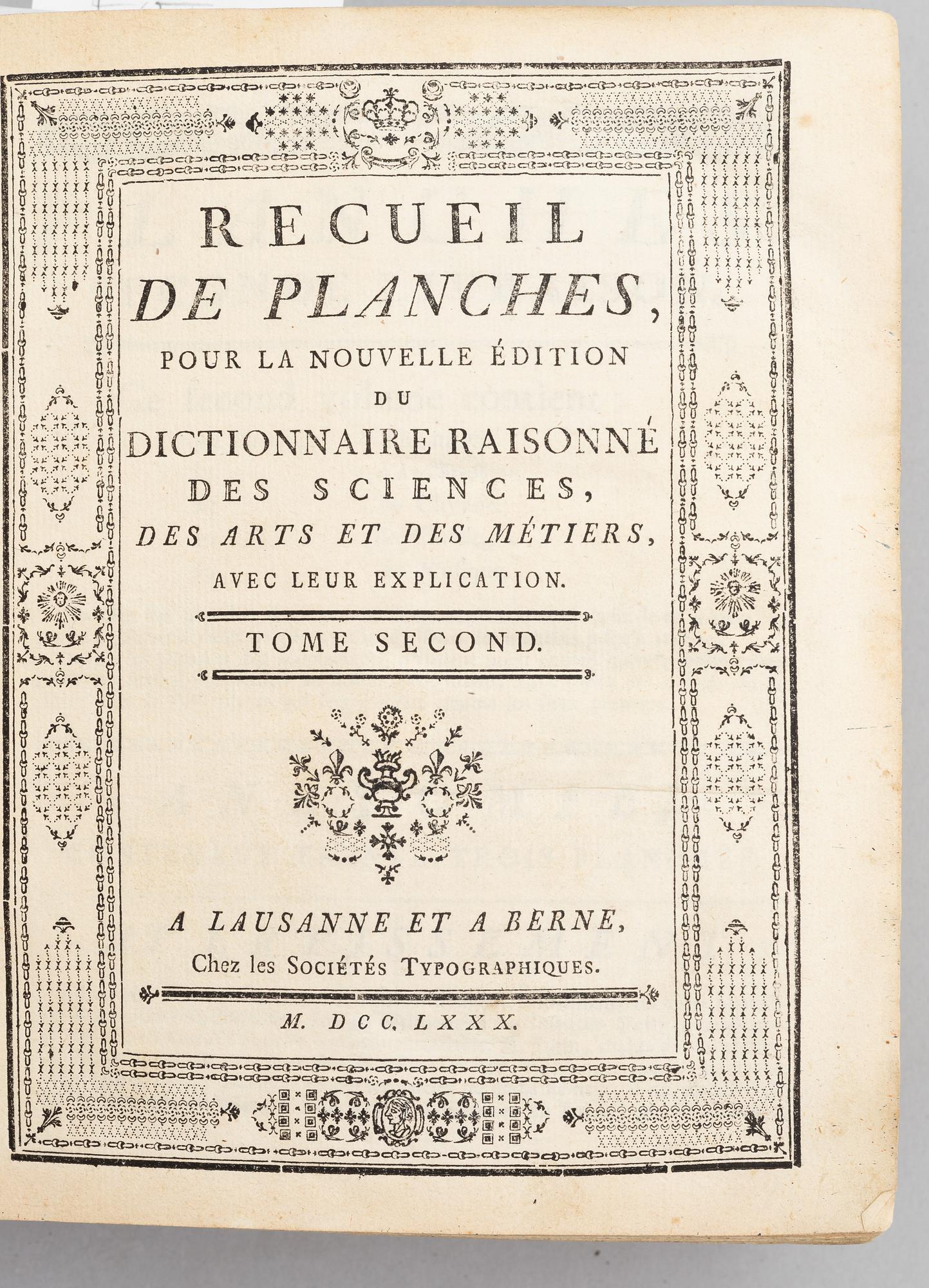 Franska Encyklopedin, 1778-81 (39 vol).