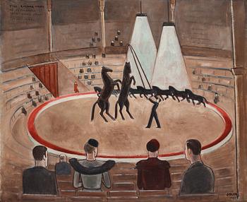 525. Einar Jolin, At the circus.
