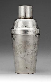 SHAKER, silver, CG Hallberg, Stockholm, 1931. Tot ca 365 gr.