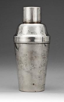 SHAKER, silver, CG Hallberg, Stockholm, 1931. Tot ca 365 gr.