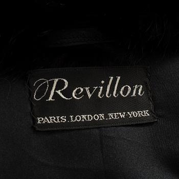 REVILLON, fur vest.