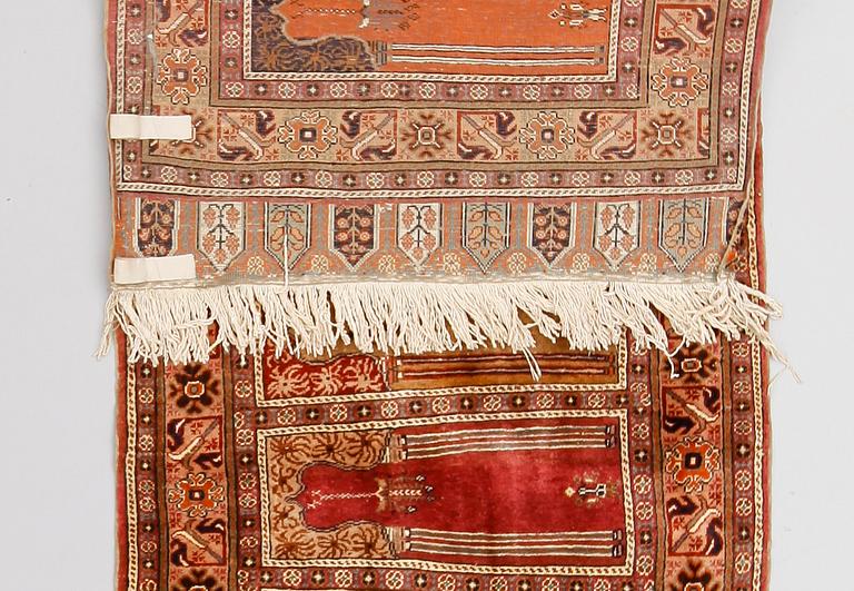 MATTA, Saff, Turkiet, silke, old. ca 226 x 86 cm.