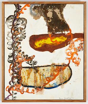 Rune Jansson, oil on canvas, signed and dated -58.