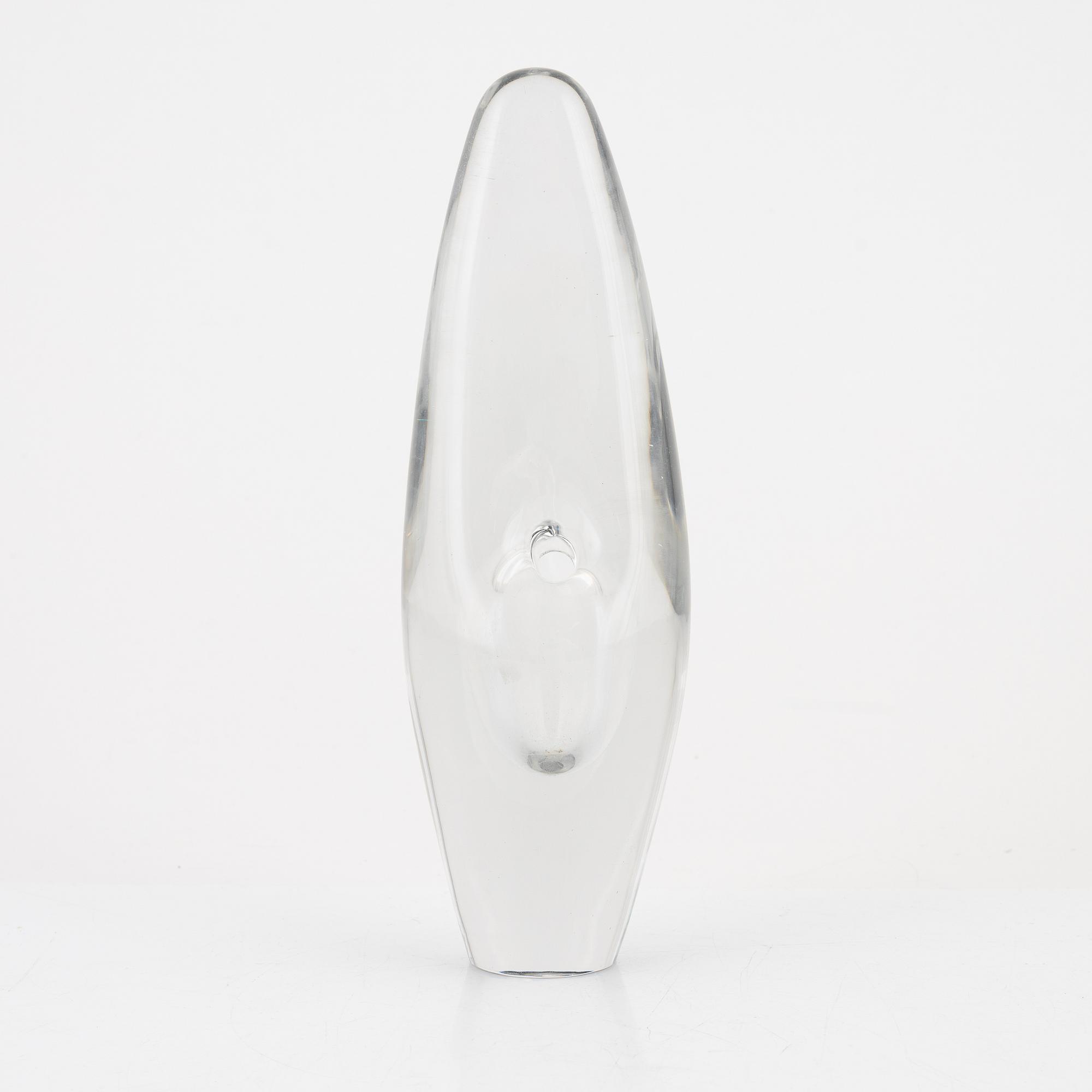 Timo Sarpaneva, skulptur/vas, "Orkidea/Orkidé", Iittala, Finland, 1955.