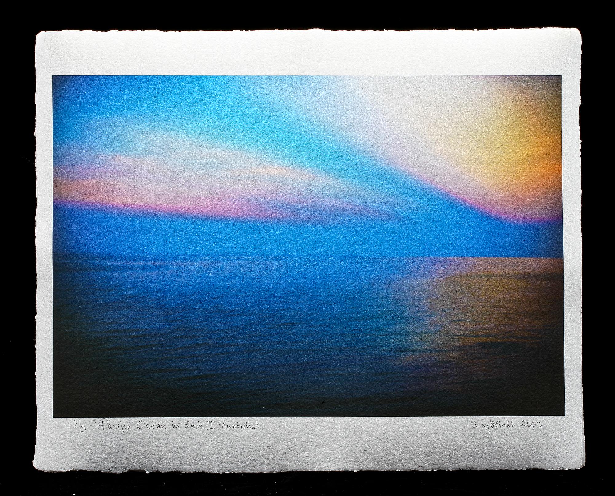 ULF SJÖSTEDT, fotografi samt tryck, 3 st, delvis  sign. o dat. 2007.