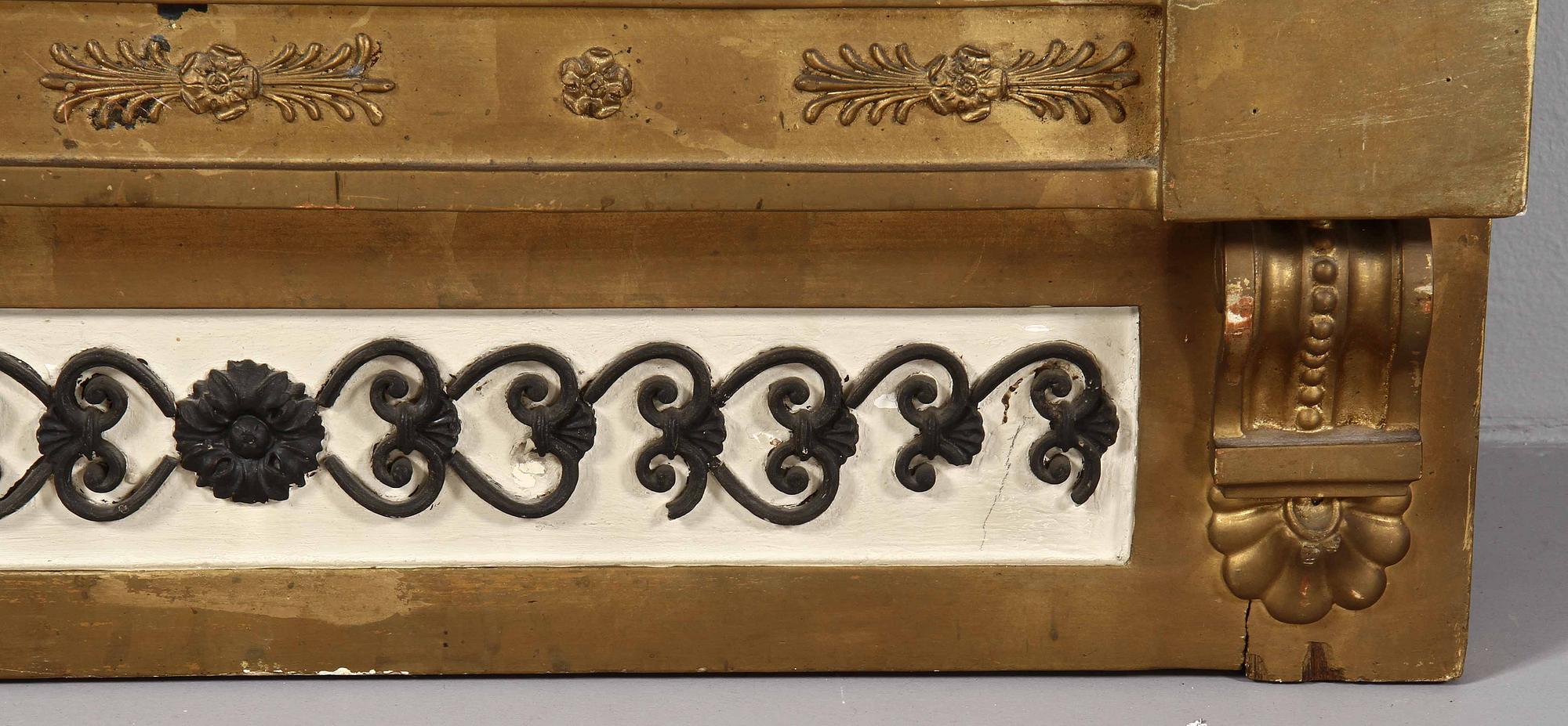 SPEGEL, empire, Jonas Frisk, Stockholm, mästare 1805-1824.