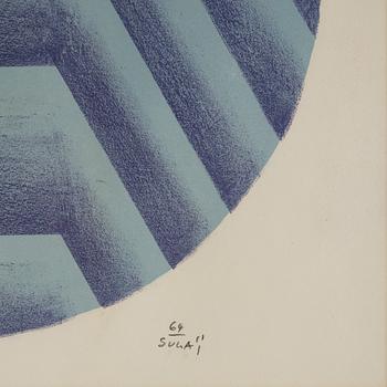 KUMI SUGAI, lithograph in color, signed and dated -64.