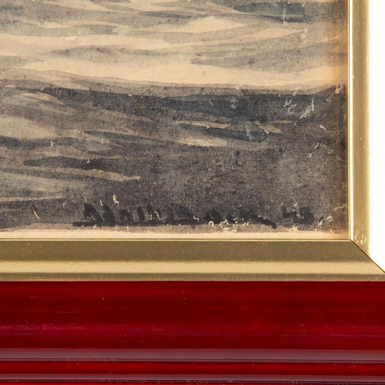 Adolf Bock, The five-masted barquentine "Köpenhavn".