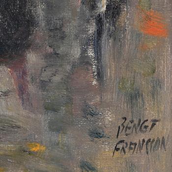 BENGT FRANSSON, olja på duk, sign, 1990-tal.