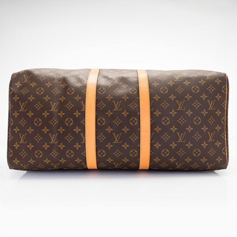 Louis Vuitton, a Monogram Canvas 'Keepall 55' bag.