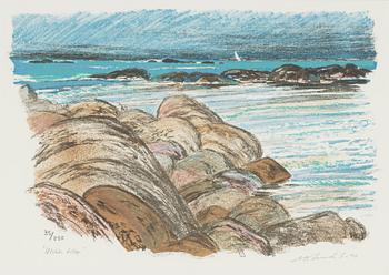 Roland Svensson, lithograph in colours, signed 35/250.