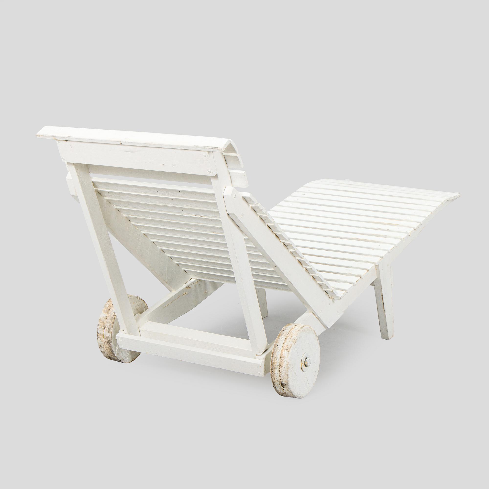 Aino Aalto, aurinkotuoli,  Artek 1900-luvun loppupuoli.