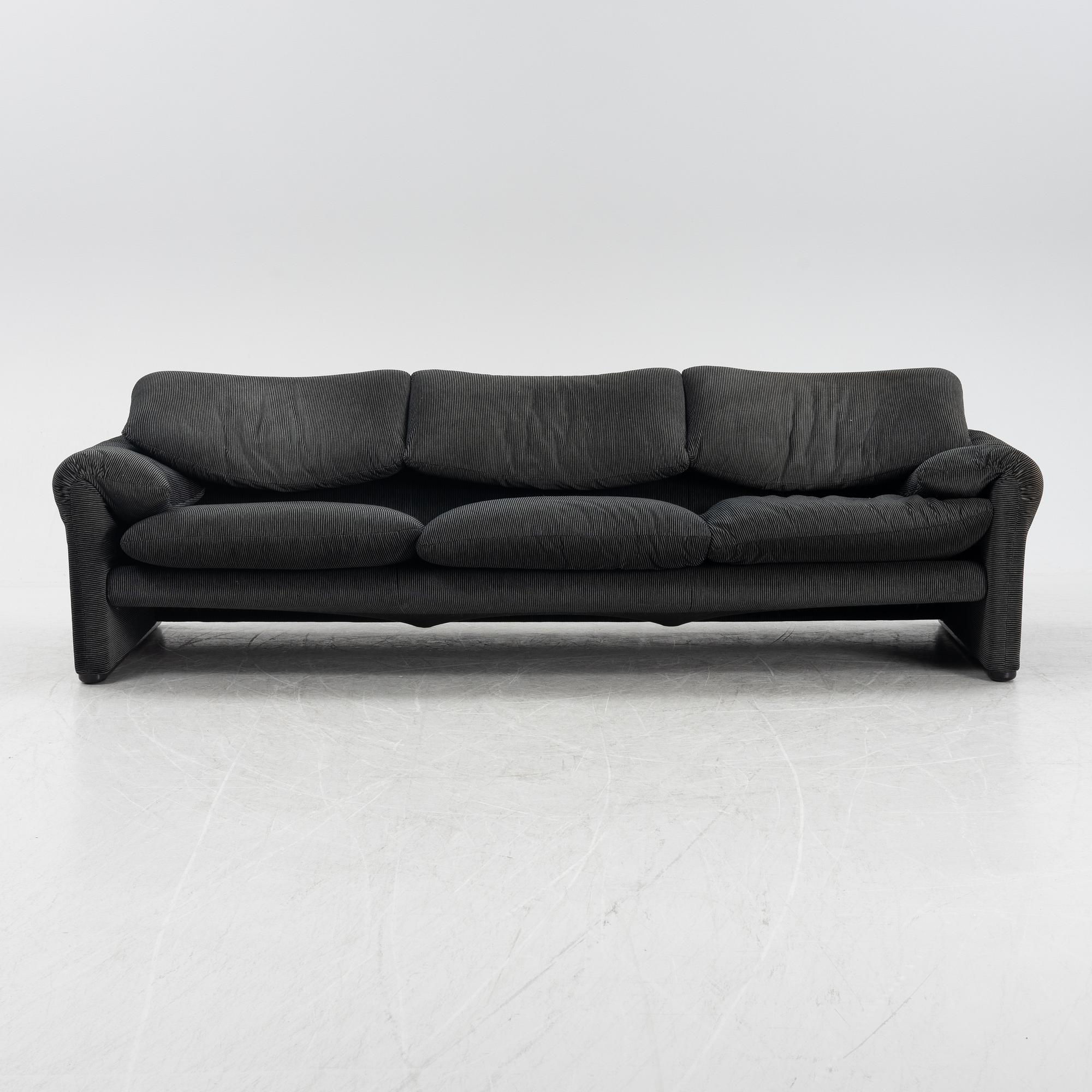 Vico Magistretti, soffa, "Maralunga", Cassina, Italien.