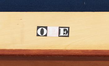 FÅTÖLJER, ett par, Ib Kofoed-Larsen, OPE möbler, Jönköping. 1900- talets andra hälft.