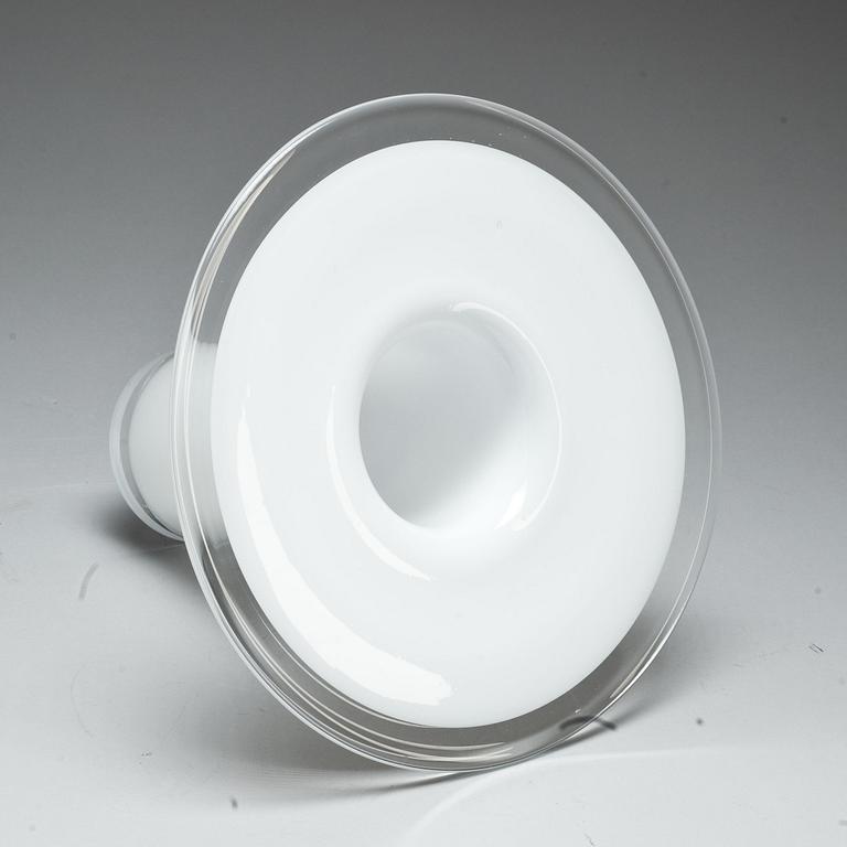 SKULPTUR/VAS, glas. Markku Salo, sign. M. Salo, Nuutajärvi.