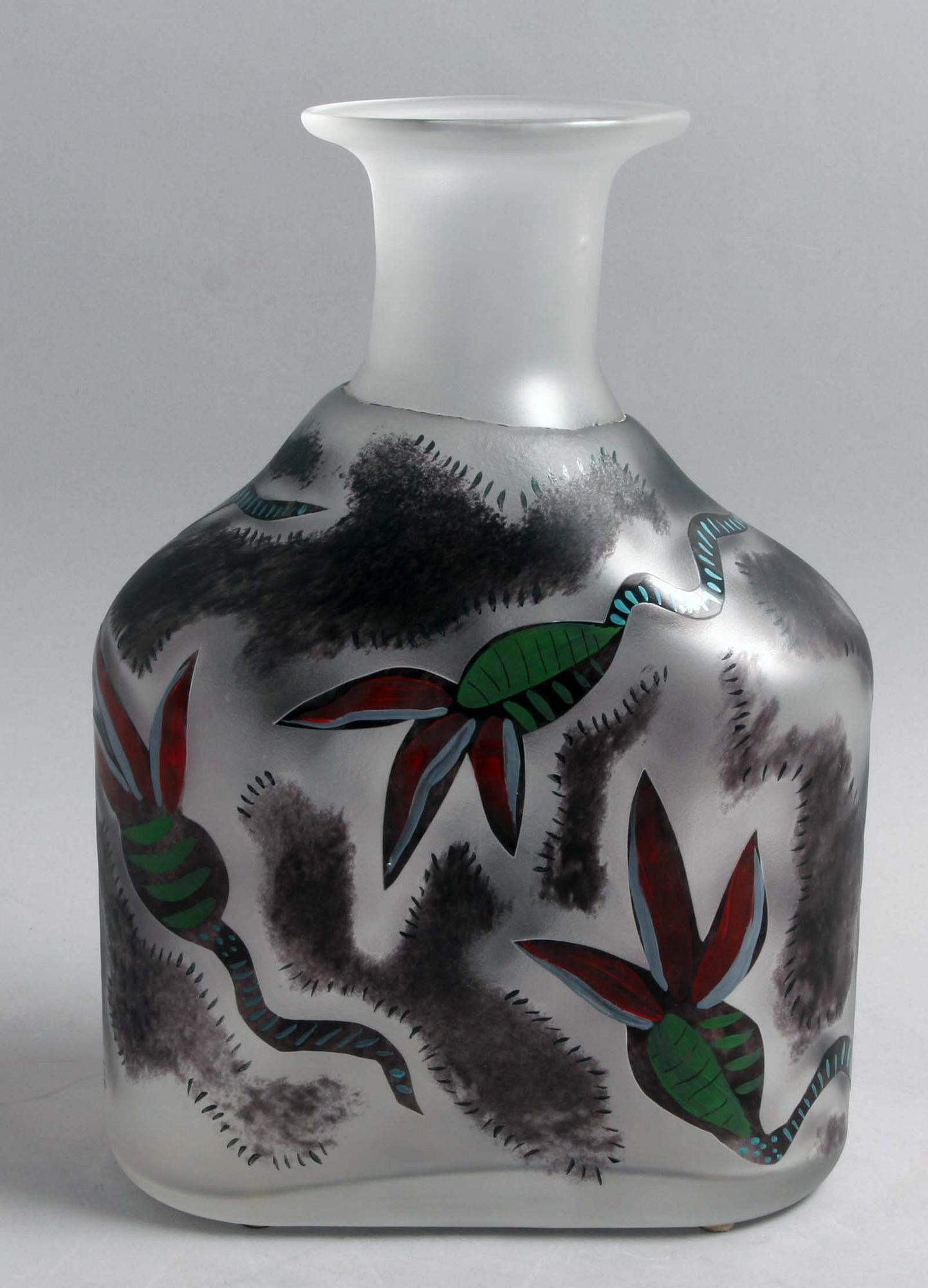 VAS, glas, Ulrica Hydman-Vallien, Kosta Boda Ateljé.