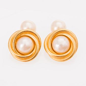 1970s Earrings and Cufflinks.