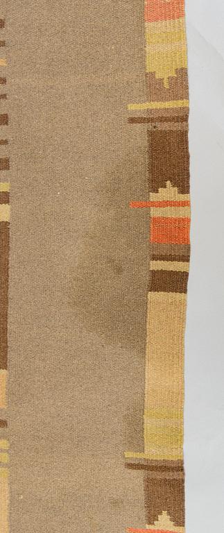 Hårgarnsmatta, 1930-tal. Ca 300x190 cm.