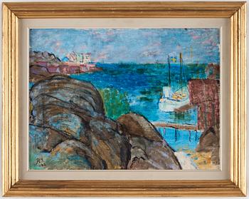 Ragnar Sandberg, "Rönnängs brygga".