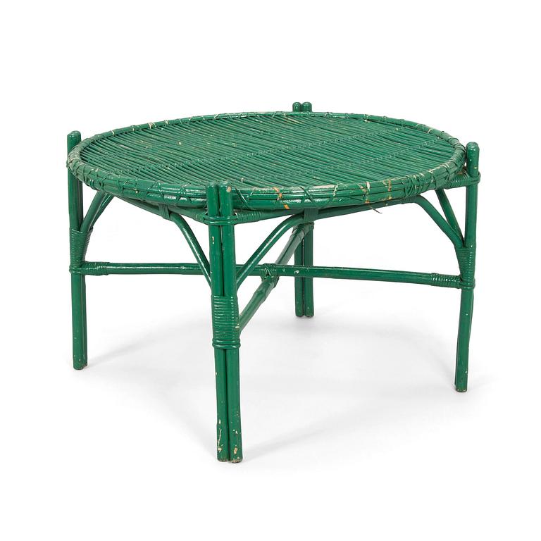 Aino Aalto, Puutarhapöytä, malli 3565, Artekin piirustuskonttori, 1950-luvun alku.