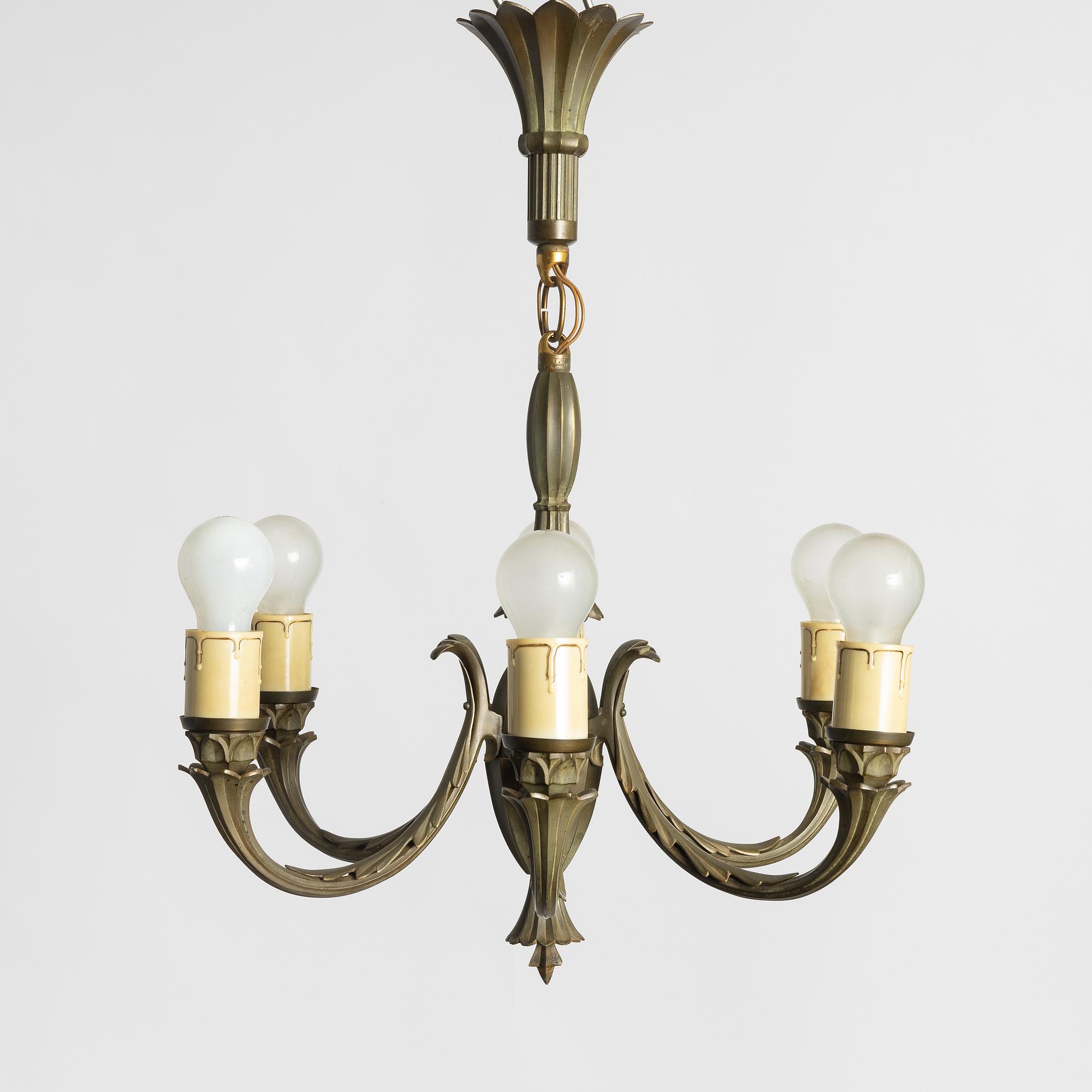 Taklampa, Swedish Modern, 1940-tal.
