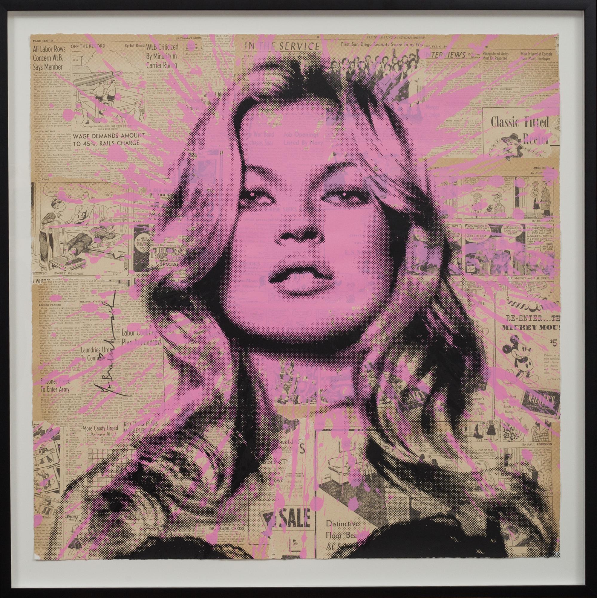 Mr Brainwash (Thierry Guetta), "Cover Girl" (Kate Moss).
