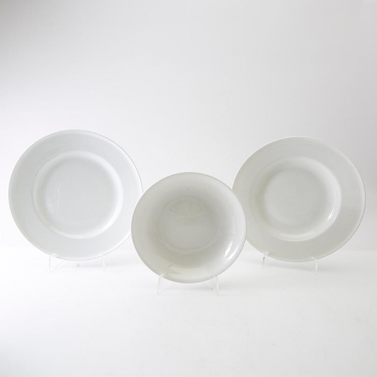 Stig Lindberg, servis  ca 71 dlr "LB" Gustavsberg sent 1900-tal porslin.