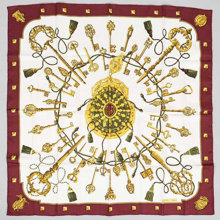 Hermès, huivi, "Les Clefs".