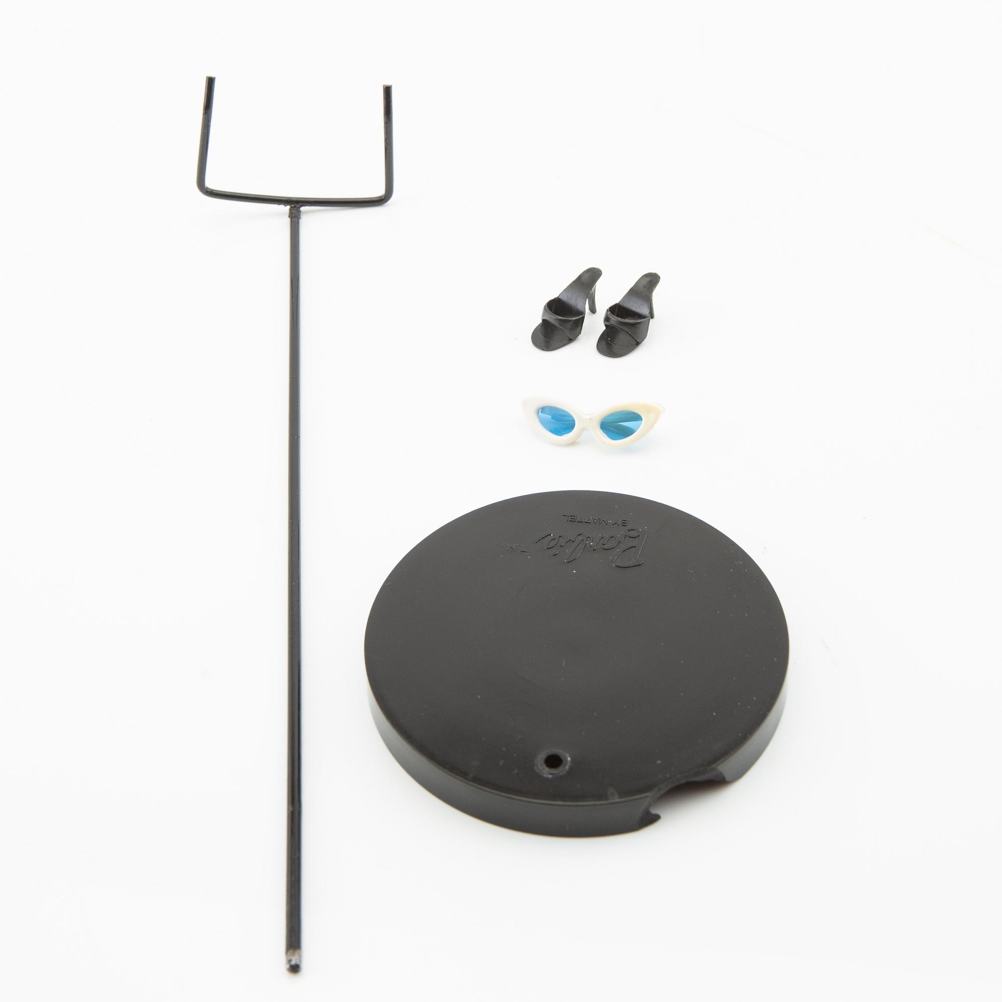 Barbie, docka, vintage "Nr. 3, Ponytail", Mattel 1960.