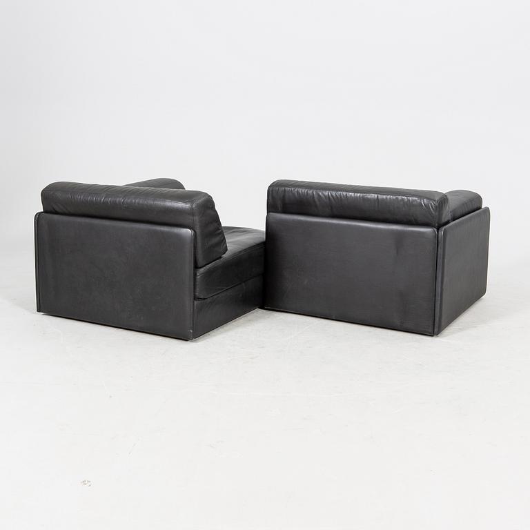 A De Sede leather DS76 sofa late 20th century/21st century.