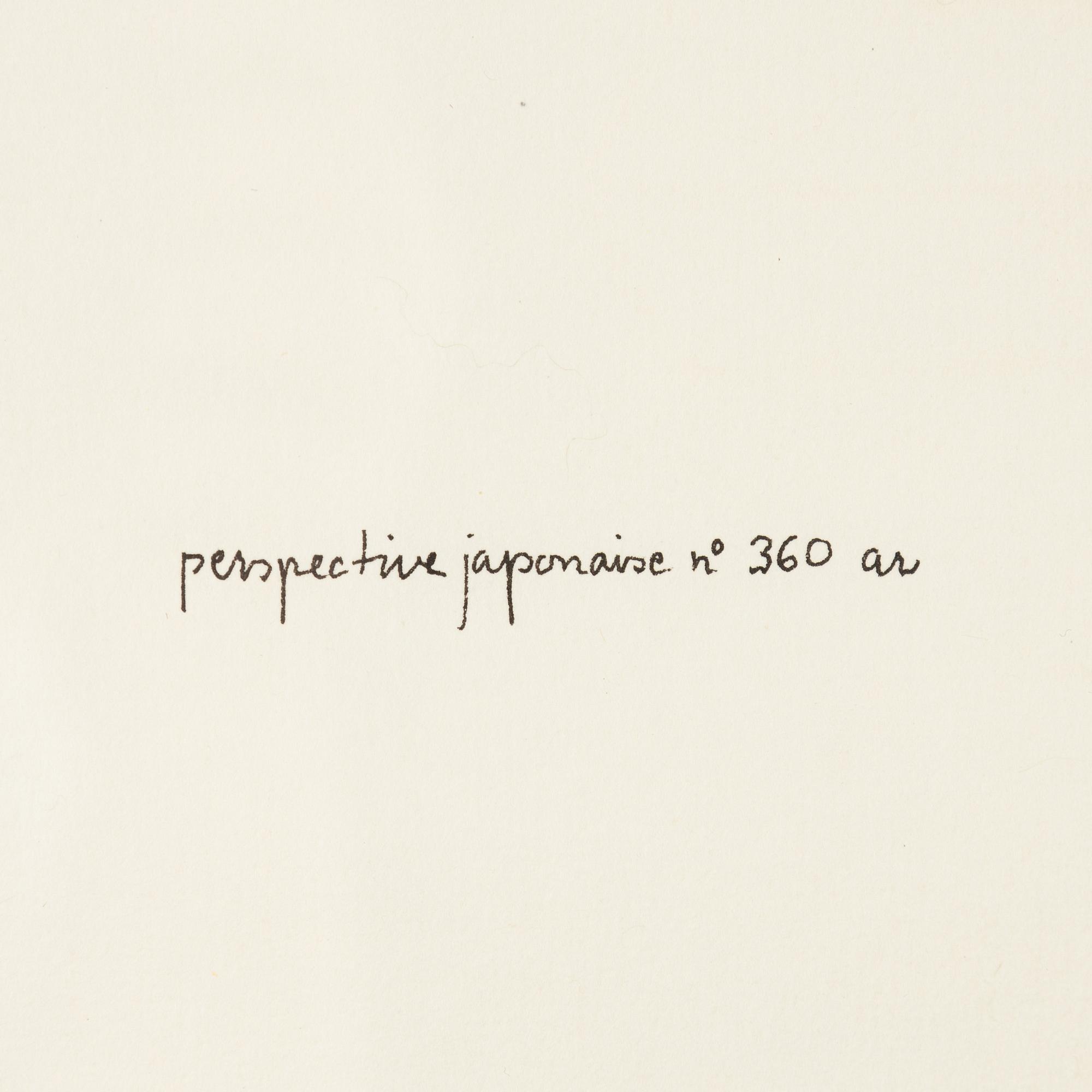 Oscar Reutersvärd, indian ink on paper, signed.