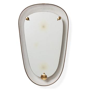 308. A Swedish Modern wall mirror, 1940's.