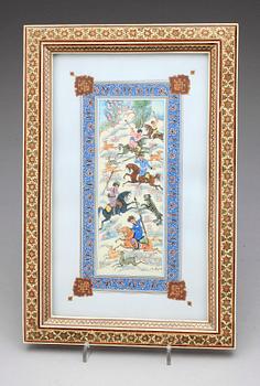 OKÄND KONSTNÄR, Gouache på papper, orientalisk, 1900-tal.
