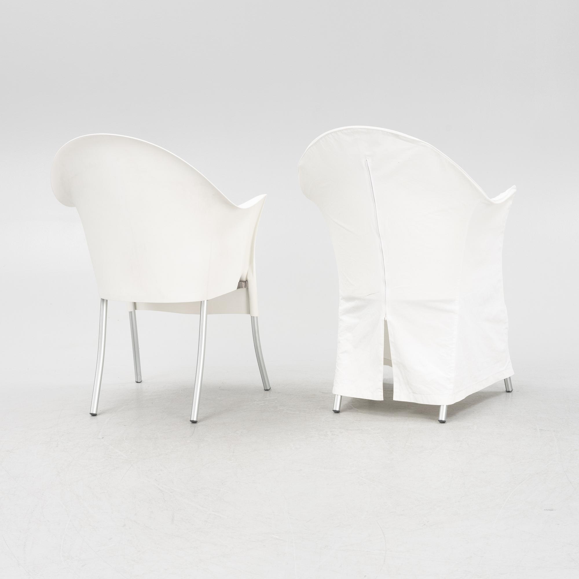 Philippe Starck, stolar, 6 st, "Lord Yo", Driade, omkring år 2000.
