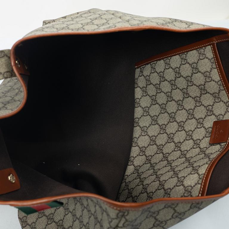 Gucci, A monogram canvas Tote Bag.