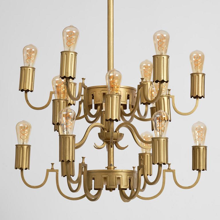 Swedish Grace, an imposing chandelier, 1920s-30s.