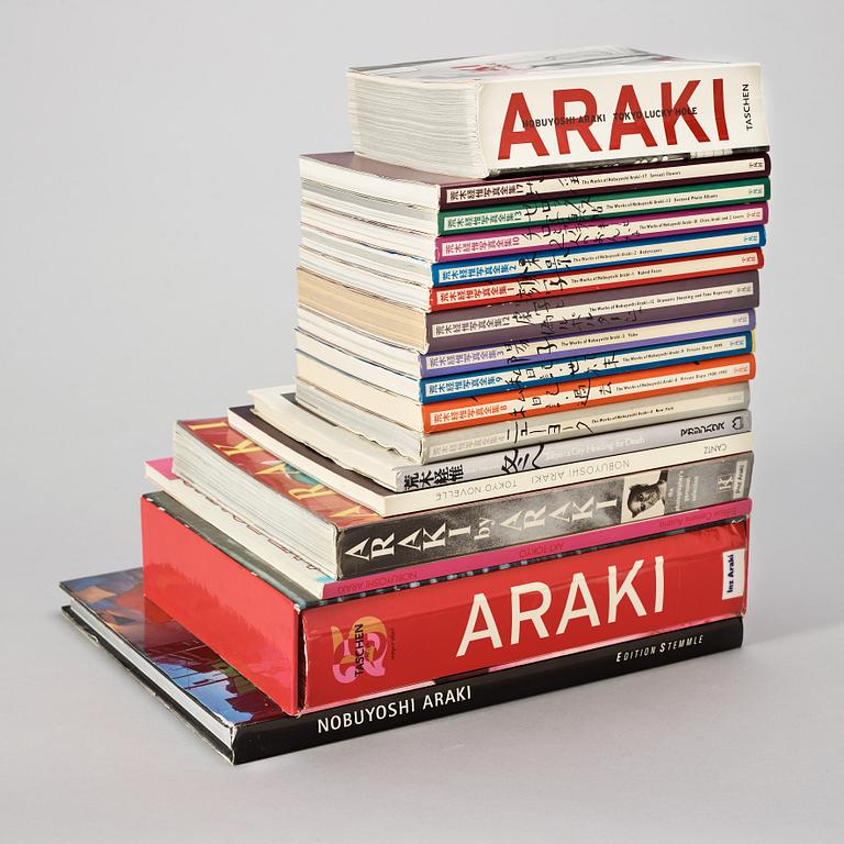 Photo books, 17, Nobuyoshi Araki.