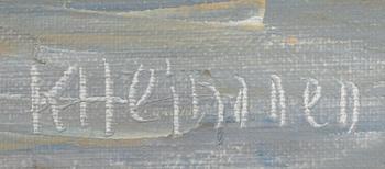 KURT ERIK HEINONEN, olja på duk, signeerattu.