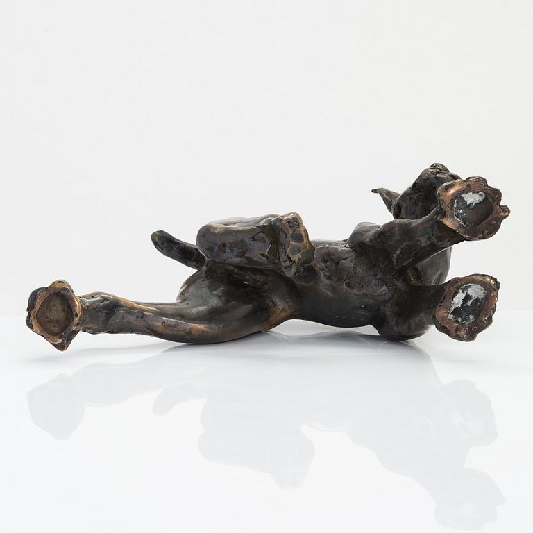 Tauno Kangro, a bronze sculpture, signed.