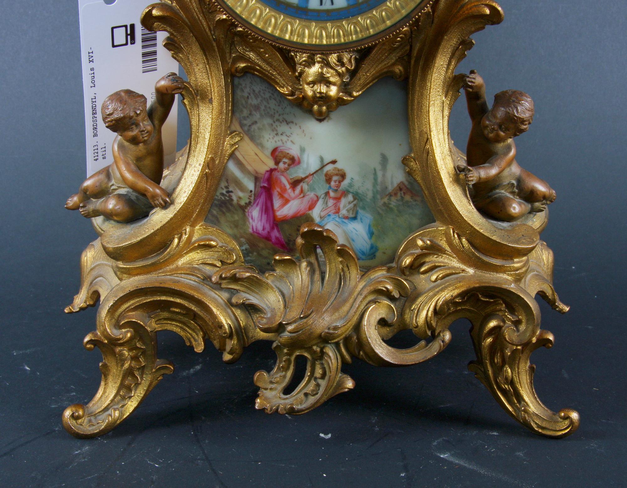 BORDSPENDYL, ny-Louis XV, 1800-talets slut.