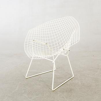 Harry Bertoia, fåtölj, "Diamond Chair" 1900-talets senare del.