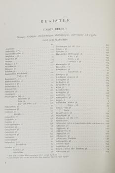M, W & F VON WRIGHT, books, three volumes, 'Svenska fåglar', A. Börtzells tryckeri AB Stockholm, 1927-1929.