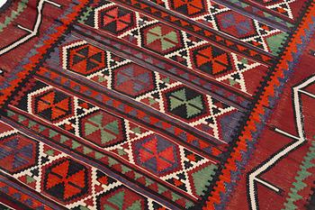 Matta, Kelim, antik/semiantik, ca 300 x 167 cm.